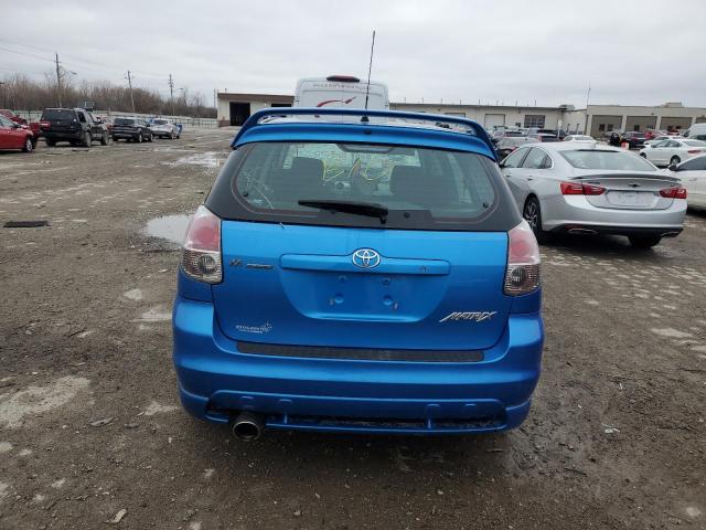 2T1KR32E97C641673 - 2007 TOYOTA COROLLA MA XR BLUE photo 6