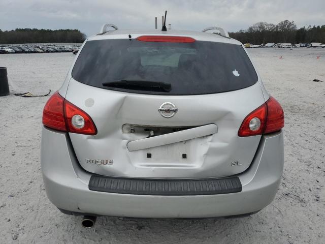 JN8AS58T09W051815 - 2009 NISSAN ROGUE S SILVER photo 6