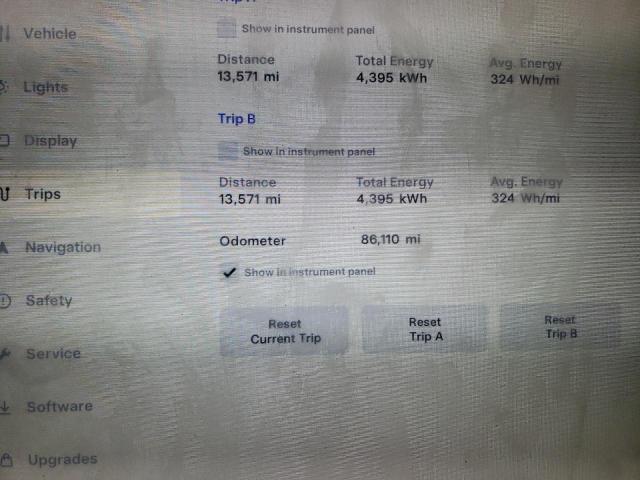 5YJSA1E23GF144479 - 2016 TESLA MODEL S თაფლისფერი ფოტო 9