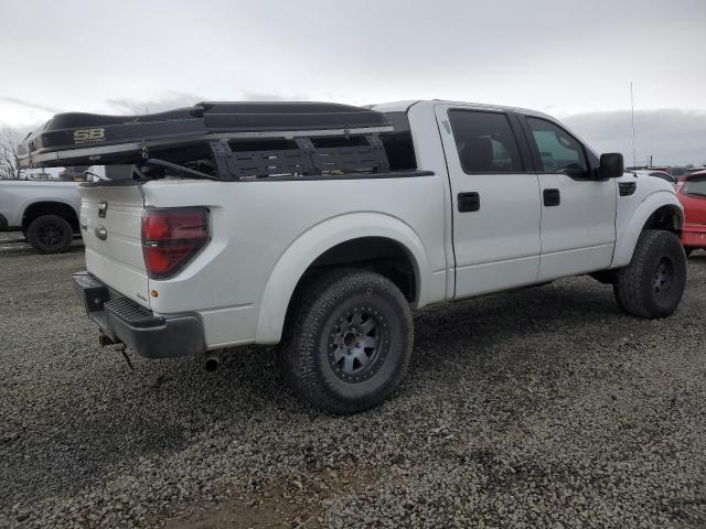 1FTPW14524KC32666 - 2004 FORD F150 SUPERCREW WHITE photo 3