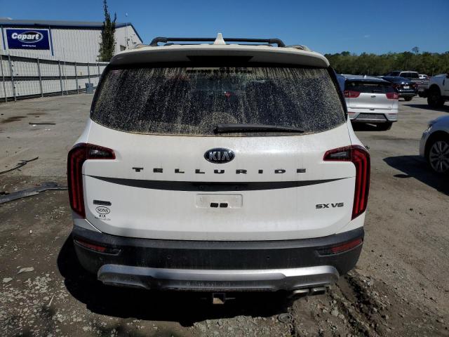 5XYP5DHC1LG089372 - 2020 KIA TELLURIDE SX WHITE photo 6