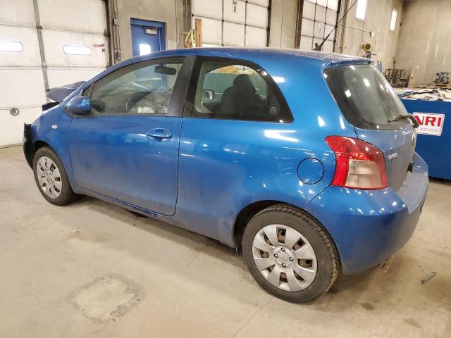 JTDJT923775134024 - 2007 TOYOTA YARIS BLUE photo 2