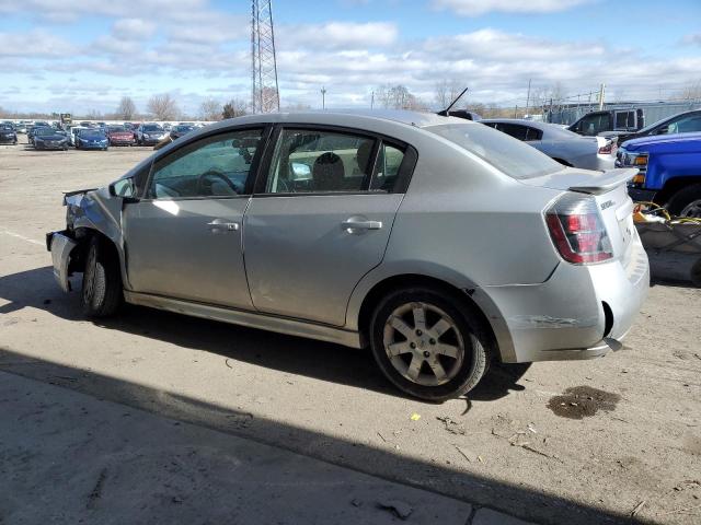 3N1AB6AP4CL606778 - 2012 NISSAN SENTRA 2.0 SILVER photo 2