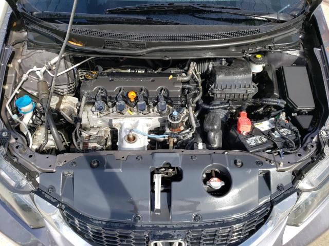 19XFB2F91EE249329 - 2014 HONDA CIVIC EXL ნაცრისფერი ფოტო 11