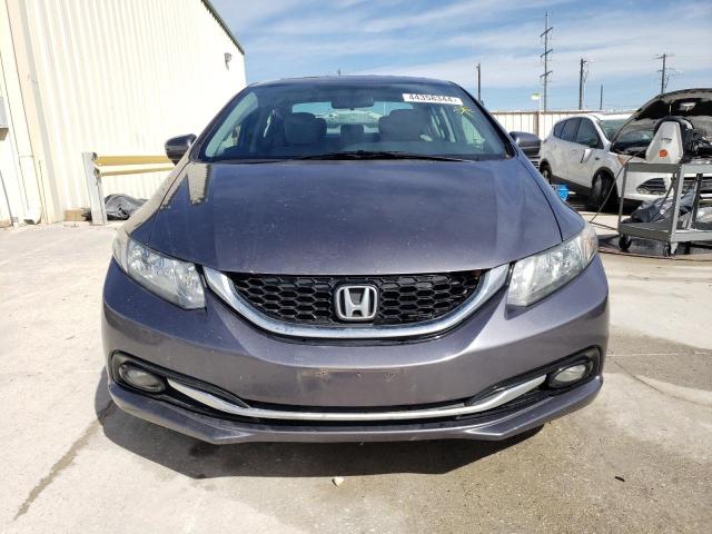 19XFB2F91EE249329 - 2014 HONDA CIVIC EXL GRAY photo 5