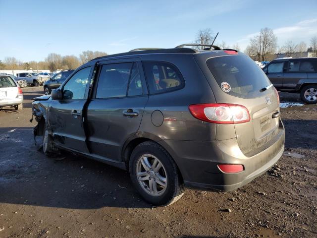 5XYZG3AB9CG157125 - 2012 HYUNDAI SANTA FE GLS BROWN photo 2