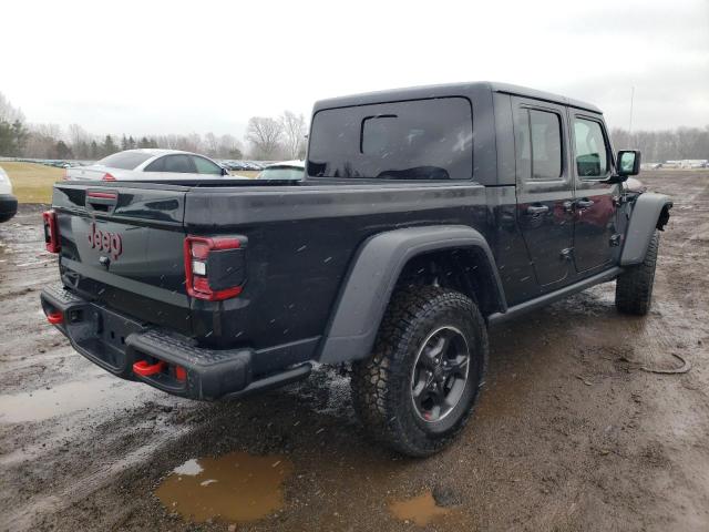 1C6JJTBGXNL155875 - 2022 JEEP GLADIATOR RUBICON BLACK photo 3