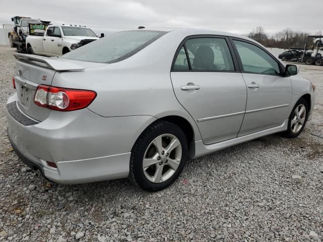 2T1BU4EE4BC699098 - 2011 TOYOTA COROLLA BASE SILVER photo 3