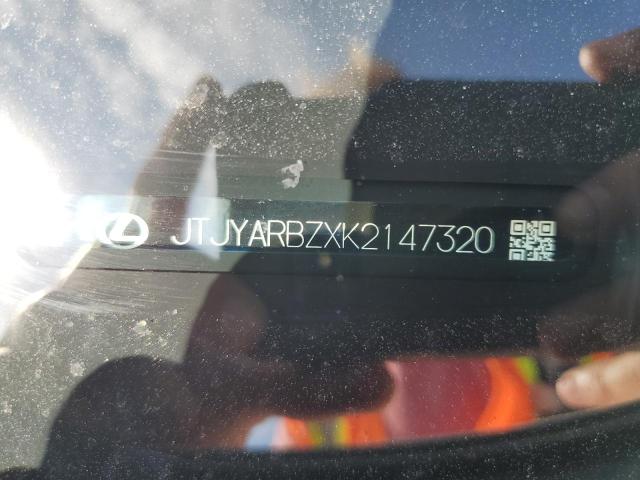 JTJYARBZXK2147320 - 2019 LEXUS NX 300 BASE Ақ фото 13