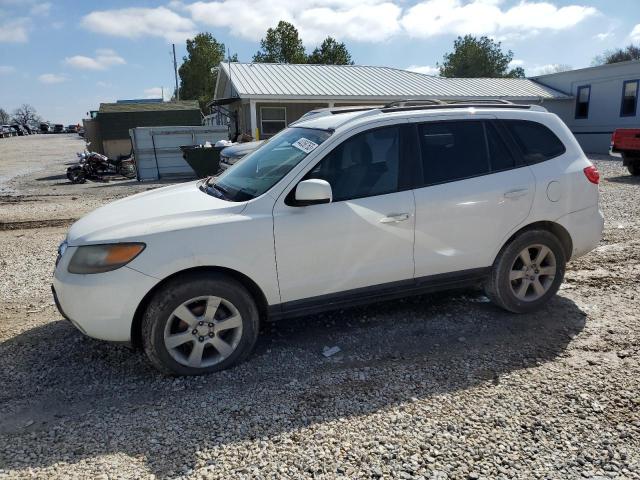 5NMSH13E37H078569 - 2007 HYUNDAI SANTA FE SE WHITE photo 1