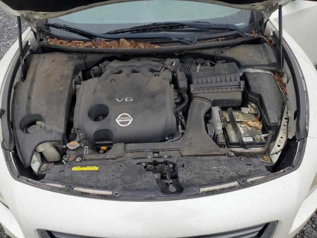 1N4AA5AP6EC497481 - 2014 NISSAN MAXIMA S WHITE photo 11