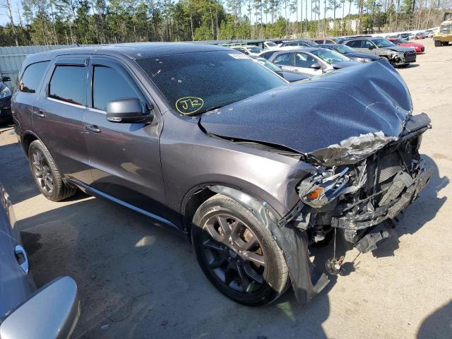 1C4SDHCT5HC906558 - 2017 DODGE DURANGO R/T GRAY photo 4