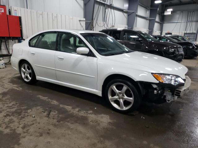 4S3BL616987219239 - 2008 SUBARU LEGACY 2.5I WHITE photo 4