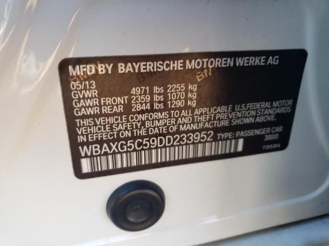 WBAXG5C59DD233952 - 2013 BMW 528 I WHITE photo 12