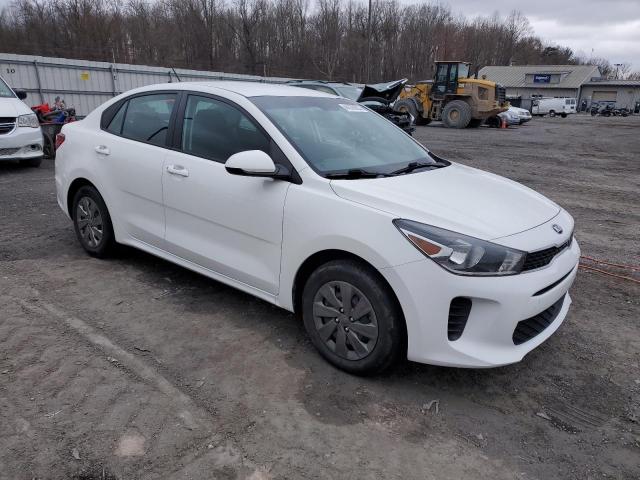 3KPA24AB1KE222904 - 2019 KIA RIO S WHITE photo 4