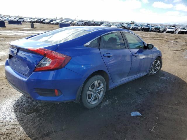 19XFC2F51HE059125 - 2017 HONDA CIVIC LX BLUE photo 3