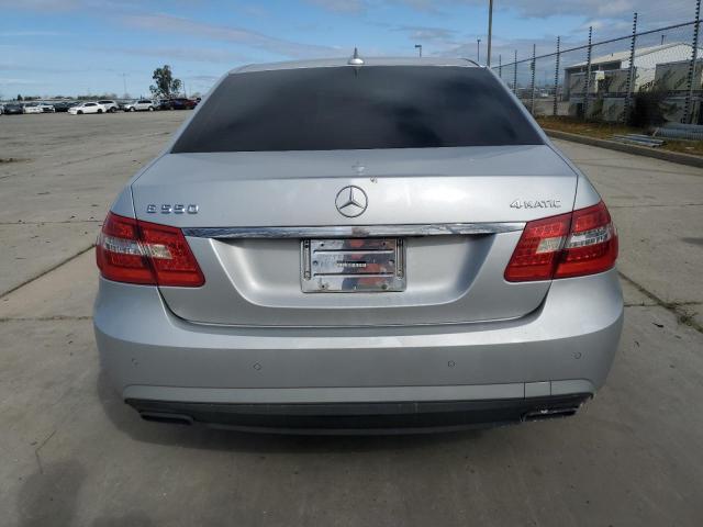 WDDHF9BB5CA632002 - 2012 MERCEDES-BENZ E 550 4MATIC SILVER photo 6