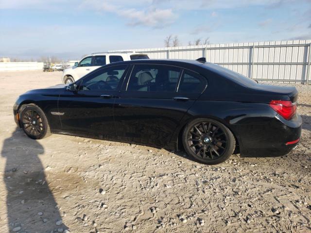 WBAYE8C52DDE22361 - 2013 BMW 750 LI BLACK photo 2