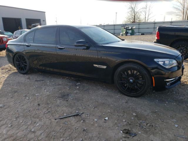 WBAYE8C52DDE22361 - 2013 BMW 750 LI BLACK photo 4