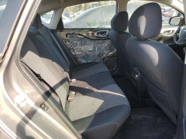 3N1AB7AP1FY235334 - 2015 NISSAN SENTRA S GRAY photo 10