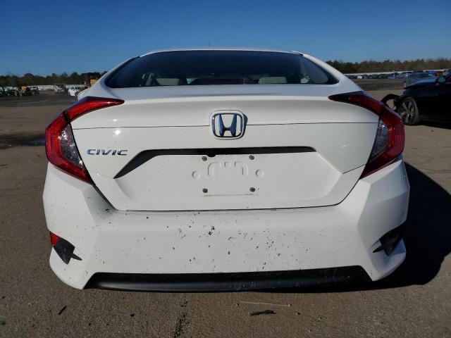 2HGFC2F55JH604254 - 2018 HONDA CIVIC LX WHITE photo 6