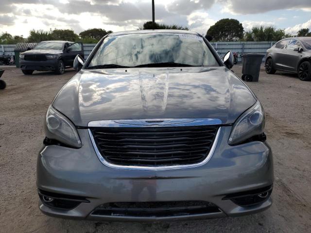 1C3CCBCG7DN508908 - 2013 CHRYSLER 200 LIMITED GRAY photo 5