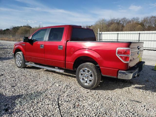 1FTFW1CFXEKF21804 - 2014 FORD F150 SUPERCREW RED photo 2