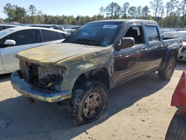 1GTDS136358123026 - 2005 GMC CANYON BLACK photo 1