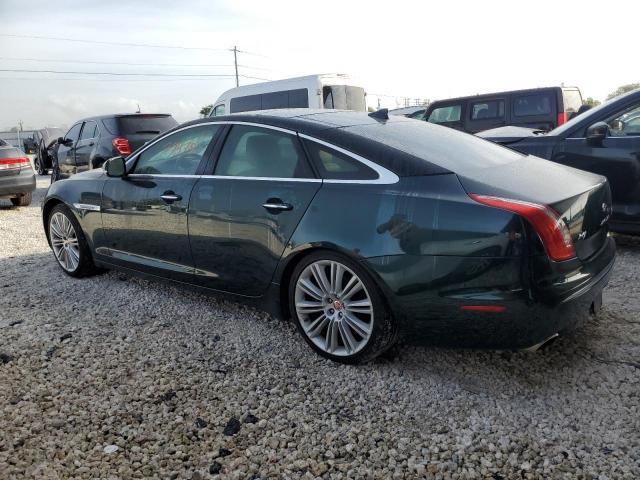 SAJXJ1CD6E8V68733 - 2014 JAGUAR XJ GREEN photo 2