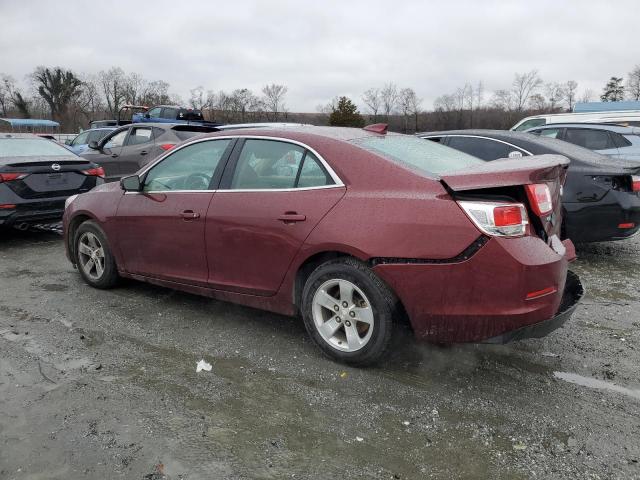 1G11C5SL8FF100619 - 2015 CHEVROLET MALIBU 1LT RED photo 2