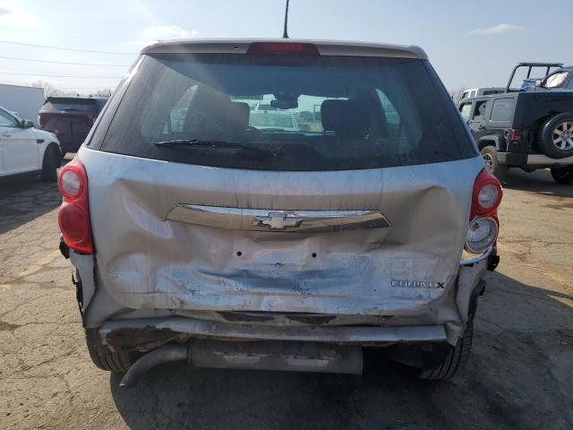 2GNALAEK1E6239638 - 2014 CHEVROLET EQUINOX LS SILVER photo 6