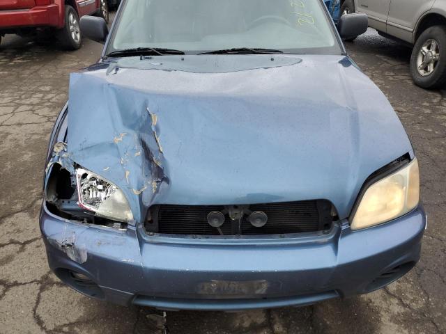 4S4BT62C067104557 - 2006 SUBARU BAJA SPORT BLUE photo 11