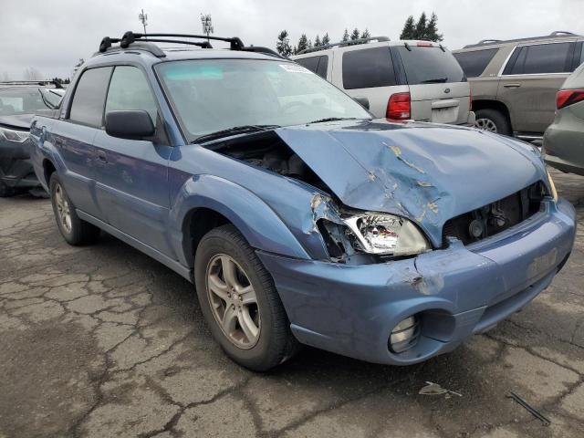 4S4BT62C067104557 - 2006 SUBARU BAJA SPORT BLUE photo 4