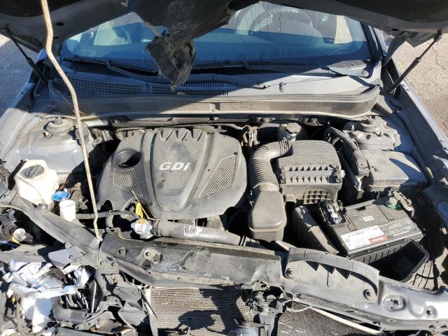 5NPEB4AC9DH713813 - 2013 HYUNDAI SONATA GLS GRAY photo 11