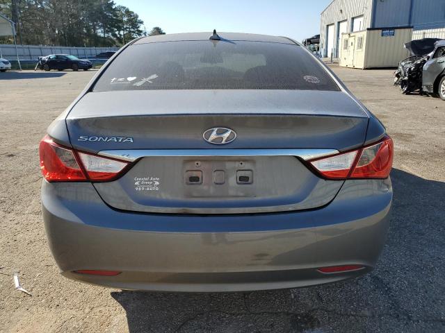 5NPEB4AC9DH713813 - 2013 HYUNDAI SONATA GLS GRAY photo 6