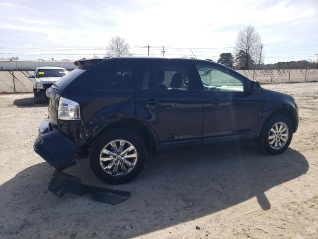 2FMDK38C18BA10537 - 2008 FORD EDGE SEL BLUE photo 3