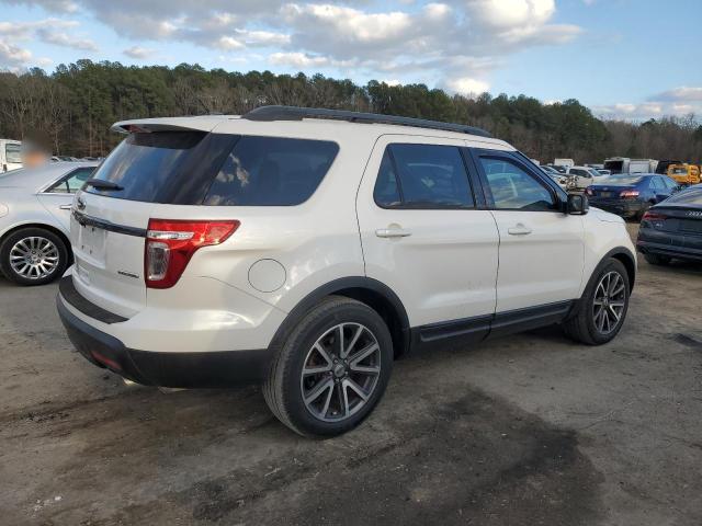 1FM5K7D8XFGA96188 - 2015 FORD EXPLORER XLT WHITE photo 3