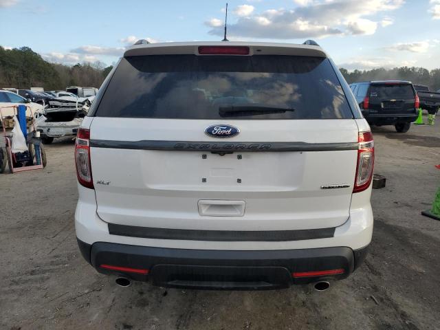 1FM5K7D8XFGA96188 - 2015 FORD EXPLORER XLT WHITE photo 6