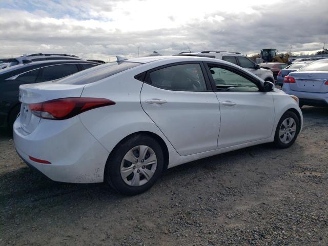 5NPDH4AE1GH663294 - 2016 HYUNDAI ELANTRA SE WHITE photo 3