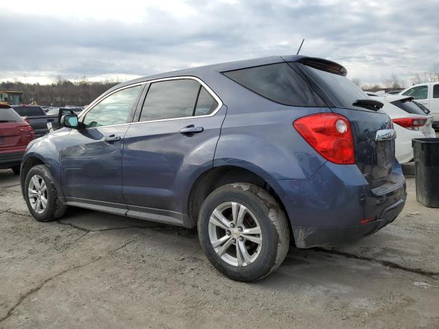 2GNFLCEK0D6282495 - 2013 CHEVROLET EQUINOX LS BLUE photo 2