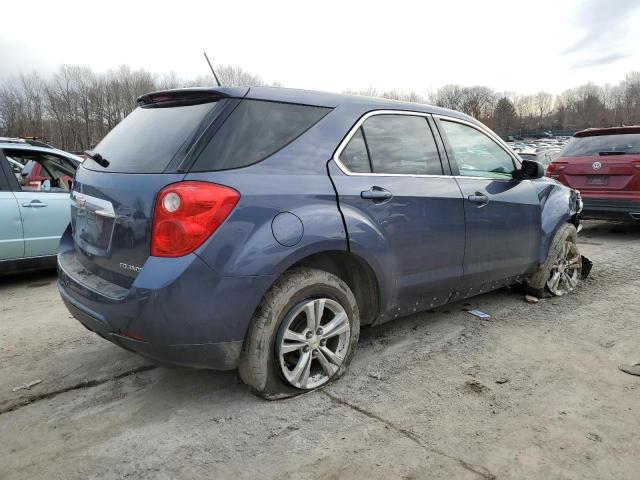 2GNFLCEK0D6282495 - 2013 CHEVROLET EQUINOX LS BLUE photo 3