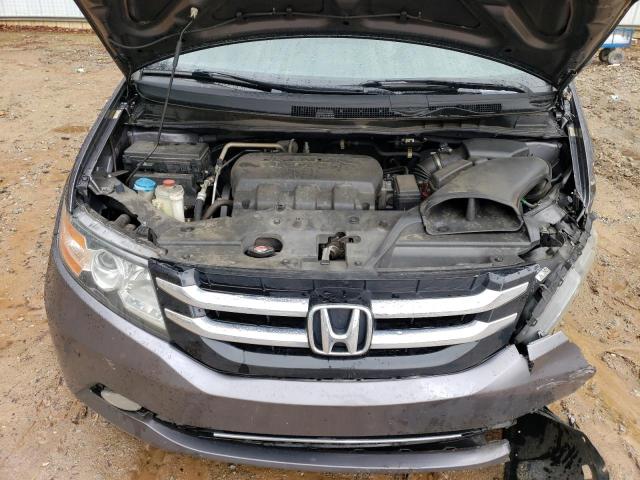 5FNRL5H93FB011678 - 2015 HONDA ODYSSEY TOURING GRAY photo 12