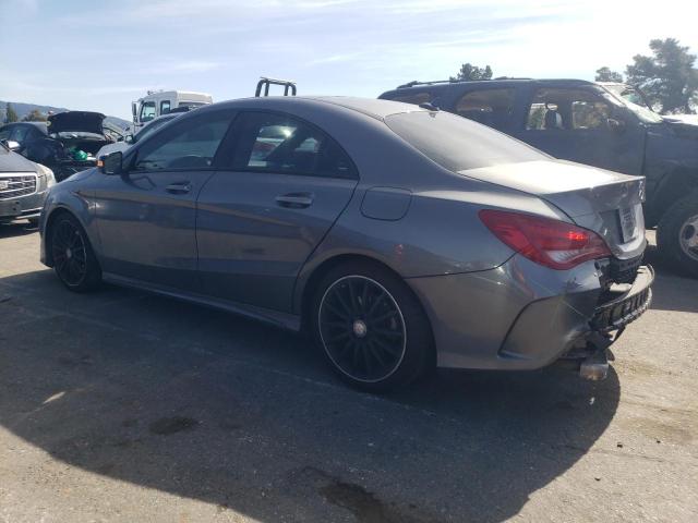 WDDSJ4EB0EN024953 - 2014 MERCEDES-BENZ CLA 250 GRAY photo 2