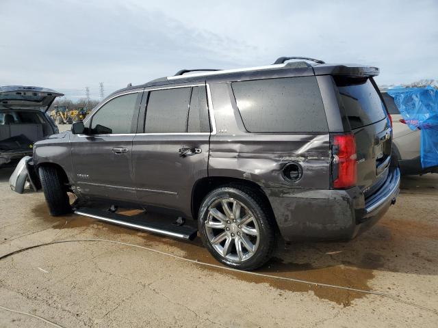 1GNSKCKC2FR539985 - 2015 CHEVROLET TAHOE K1500 LTZ GRAY photo 2