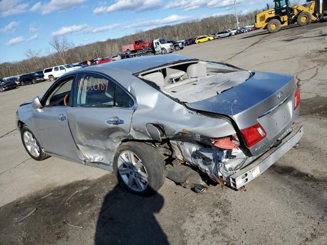 JTHBJ46G972148484 - 2007 LEXUS ES 350 SILVER photo 2