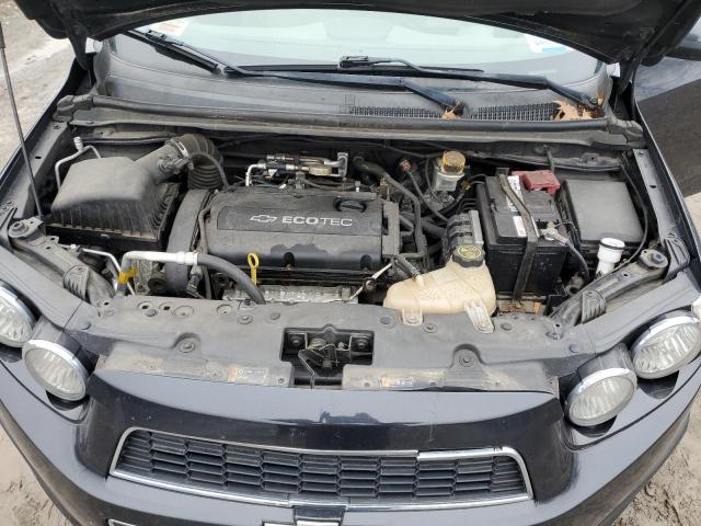 1G1JA5SH0E4174628 - 2014 CHEVROLET SONIC LS BLACK photo 11