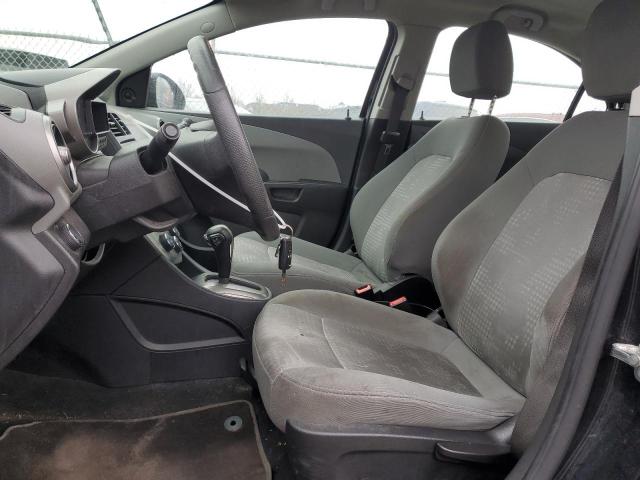 1G1JA5SH0E4174628 - 2014 CHEVROLET SONIC LS BLACK photo 7