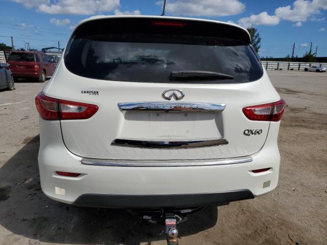 5N1AL0MM6FC512566 - 2015 INFINITI QX60 WHITE photo 6