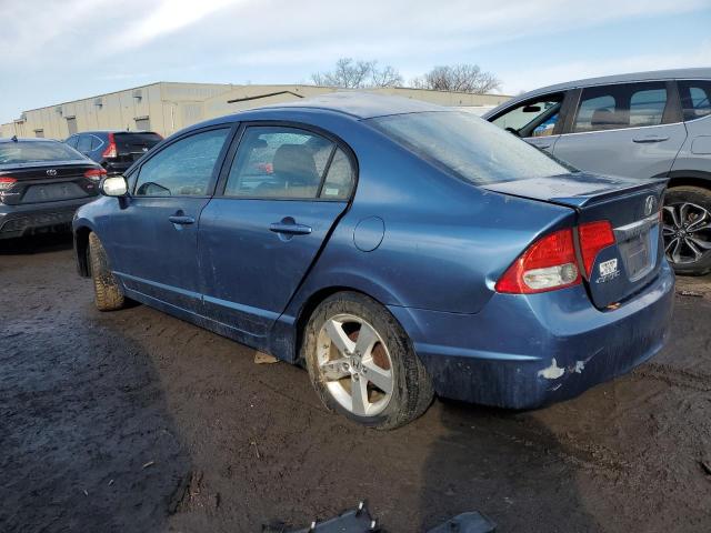 2HGFA16639H509776 - 2009 HONDA CIVIC LX-S BLUE photo 2