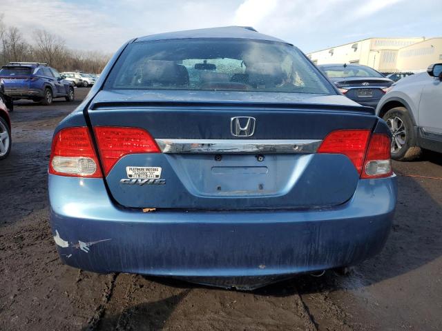 2HGFA16639H509776 - 2009 HONDA CIVIC LX-S Կապույտ լուսանկար 6
